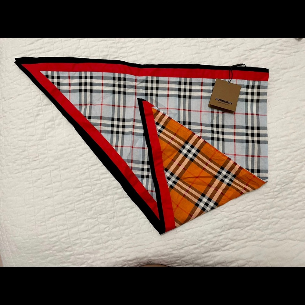 Burberry Cotton Bandana - Never Used!